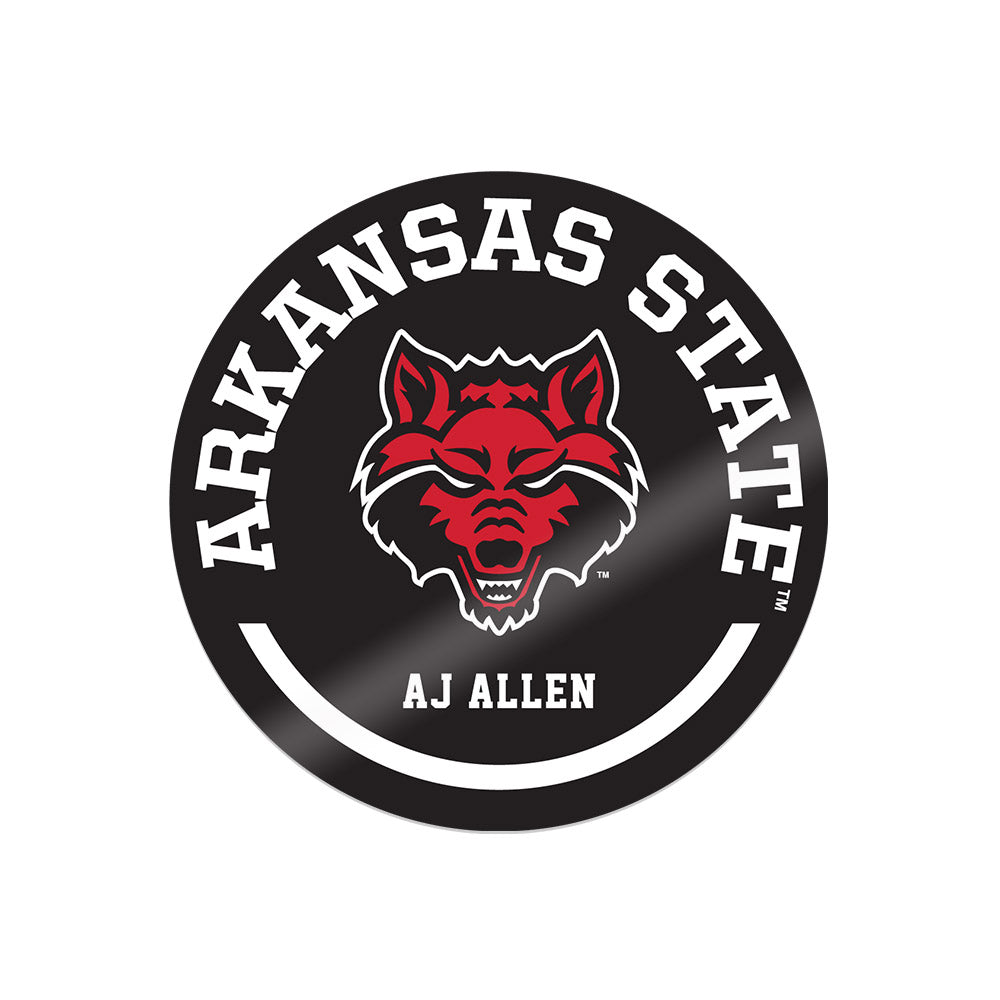 Arkansas State - NCAA Women's Track & Field : AJ Allen - Sticker Sticker