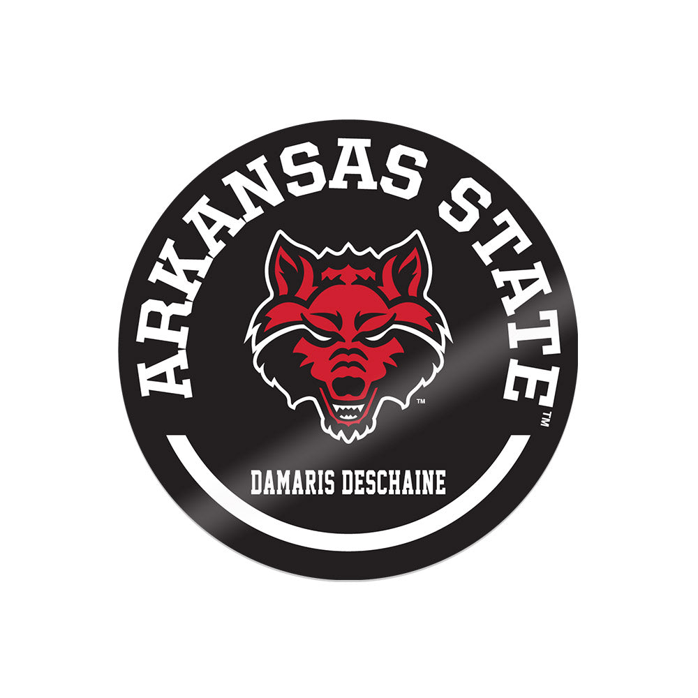 Arkansas State - NCAA Women's Soccer : Damaris Deschaine - Sticker Sticker