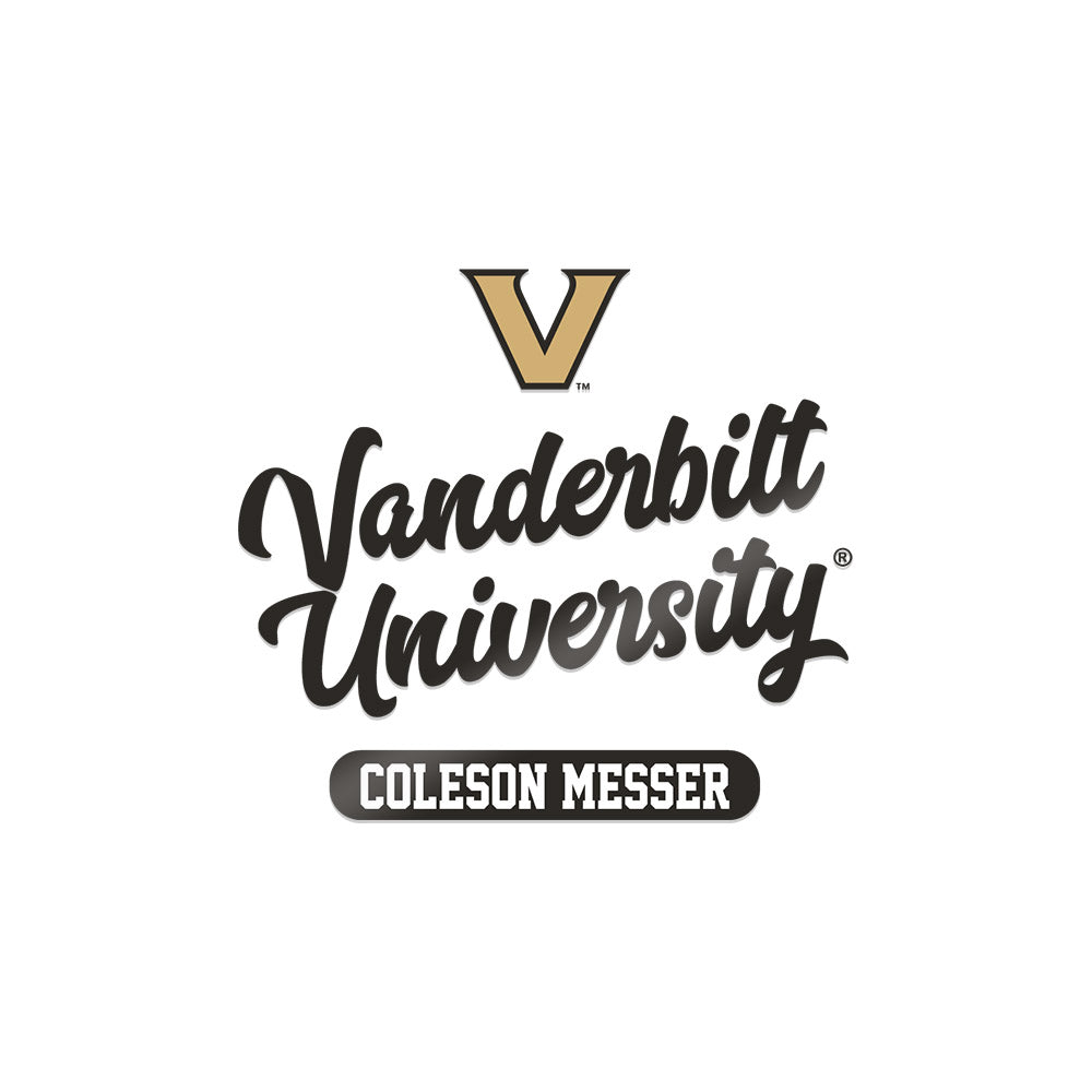 Vanderbilt - NCAA Men's Basketball : Coleson Messer - Stickers