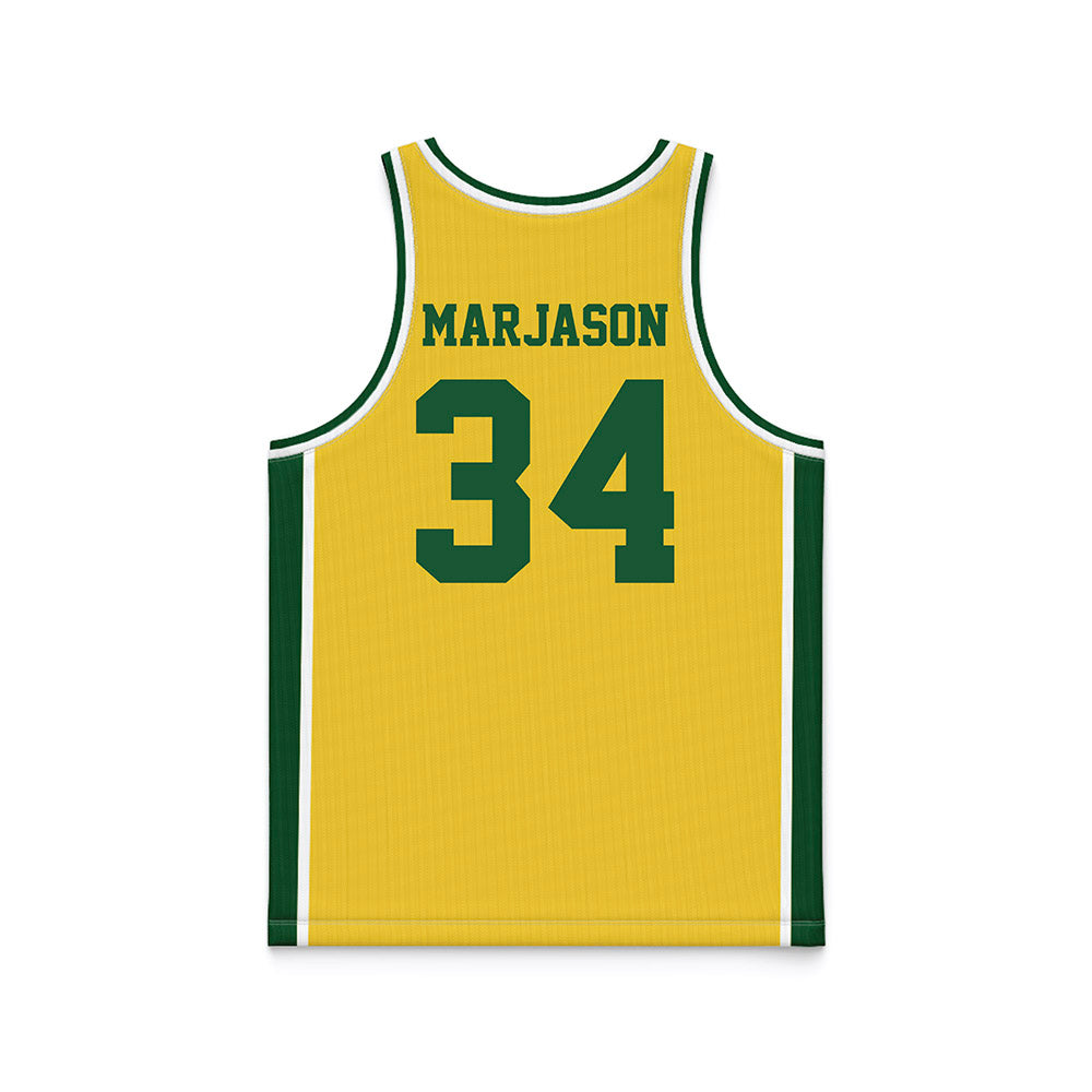 OKBU - NCAA Women's Basketball : Aubrey Marjason - Basketball Jersey Yellow