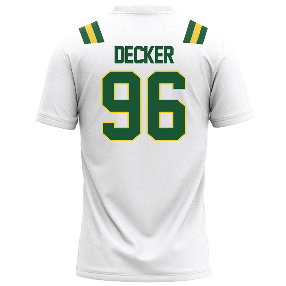 OKBU - NCAA Football : Trace Decker - Football Jersey White