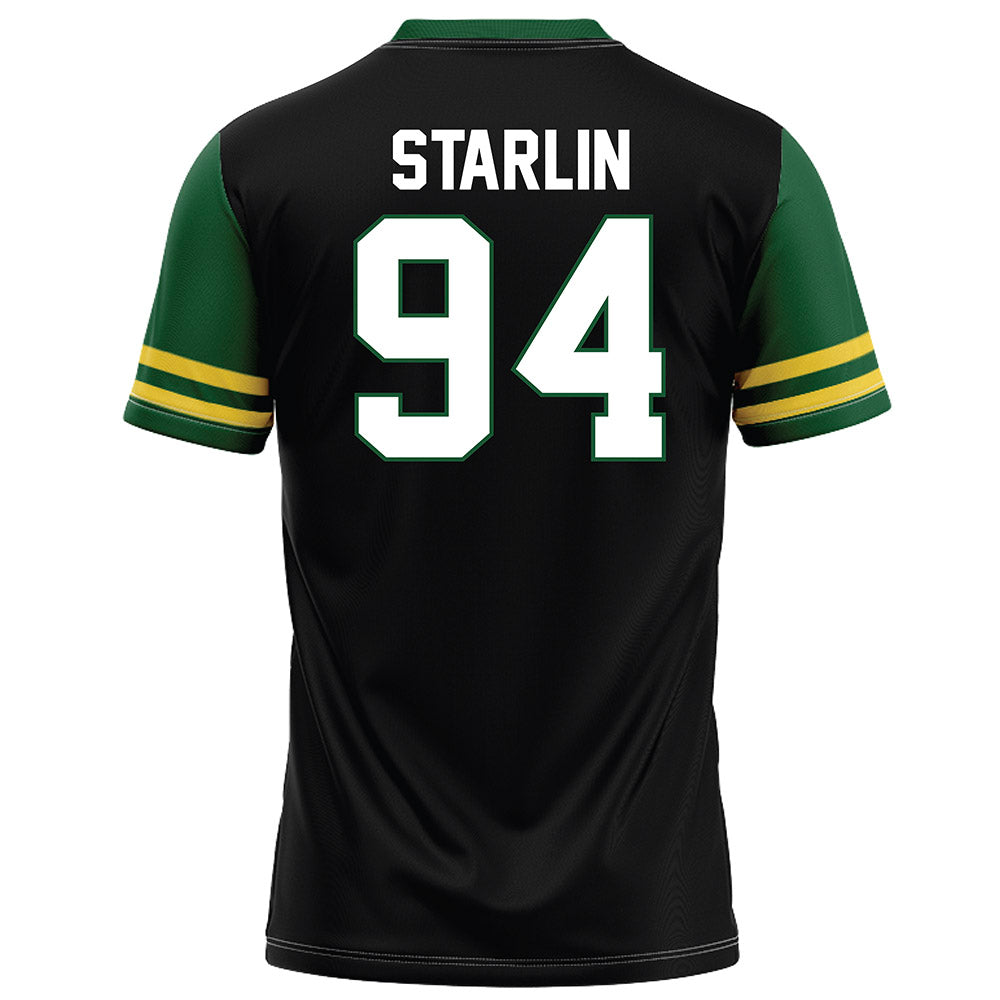 OKBU - NCAA Football : Bryce Starlin - Football Jersey Black