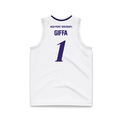 High Point - NCAA Men's Basketball : Kezza Giffa - Basketball Jersey