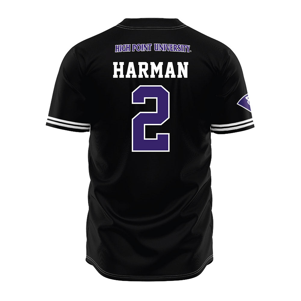 High Point - NCAA Baseball : Dawson Harman - Baseball Jersey