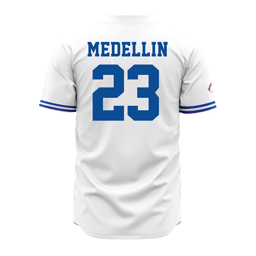 Texas Arlington - NCAA Baseball : JoJo Medellin - Baseball Jersey White