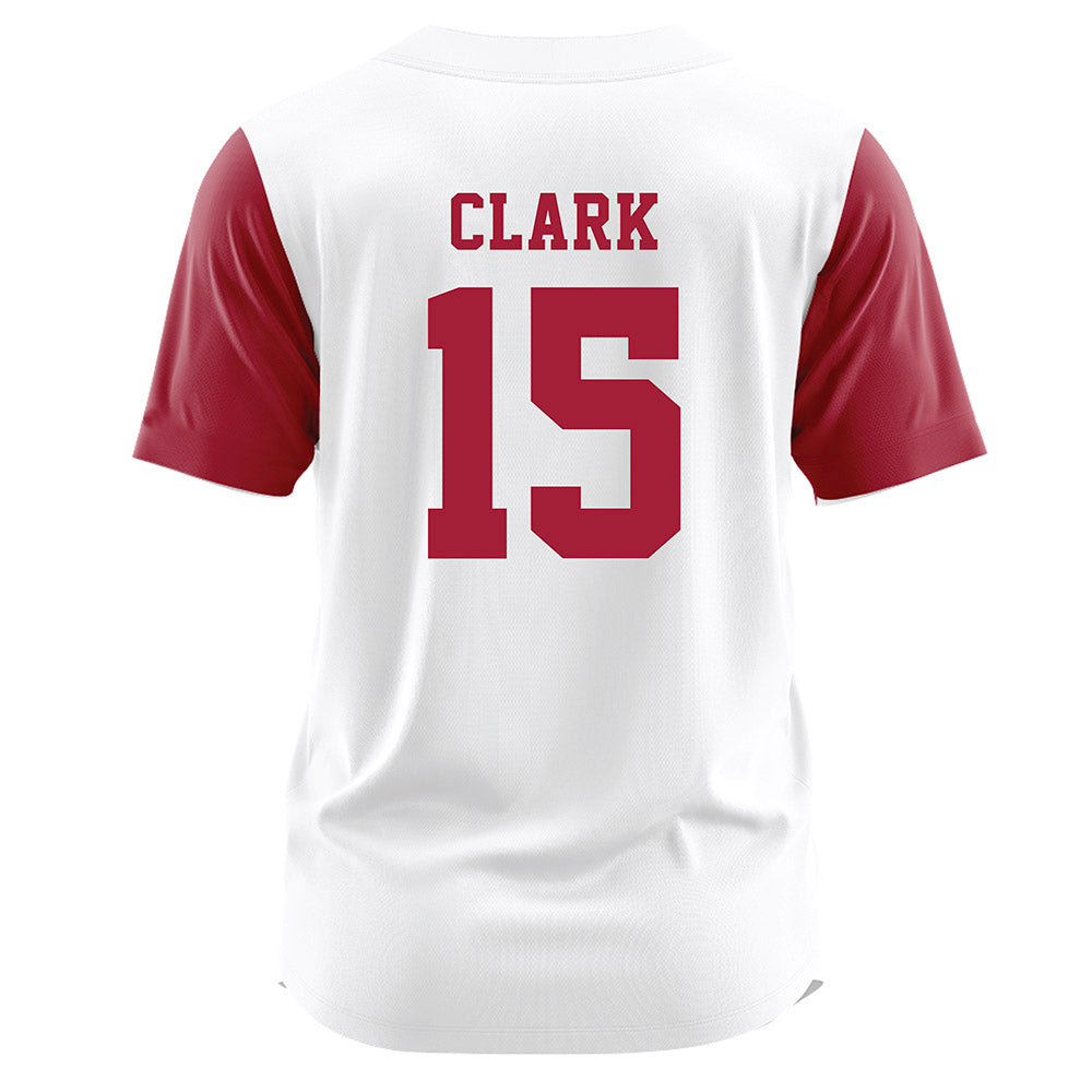 Alabama - NCAA Softball : Kendal Clark - Softball Jersey White