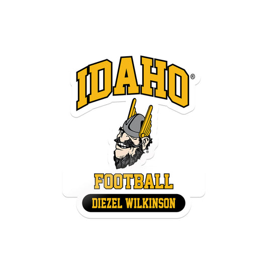 Idaho - NCAA Football : Diezel Wilkinson - Sticker Sticker