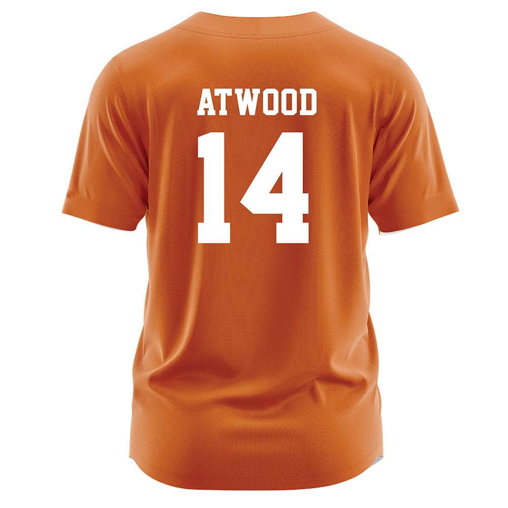 Texas - NCAA Softball : Reese Atwood - Softball Jersey Orange
