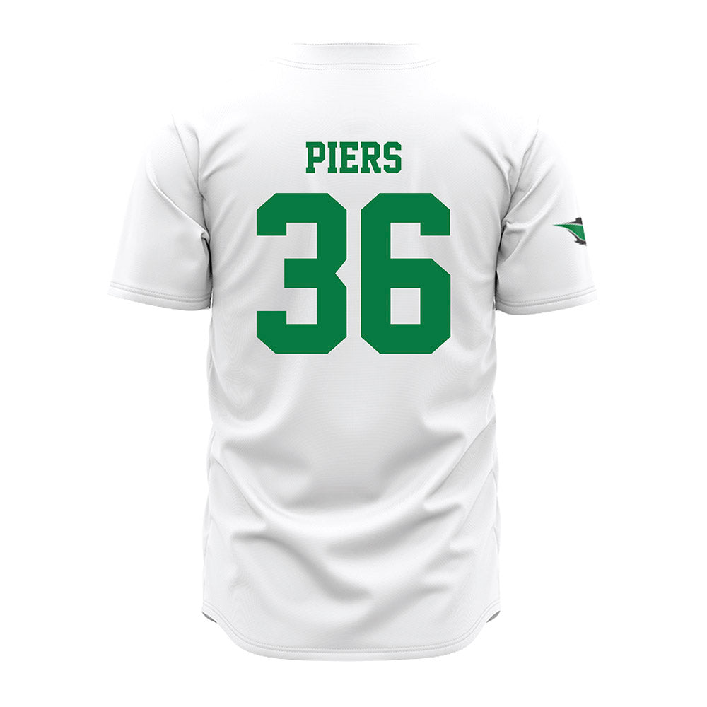 OKBU - NCAA Baseball : David Piers - White Replica Jersey