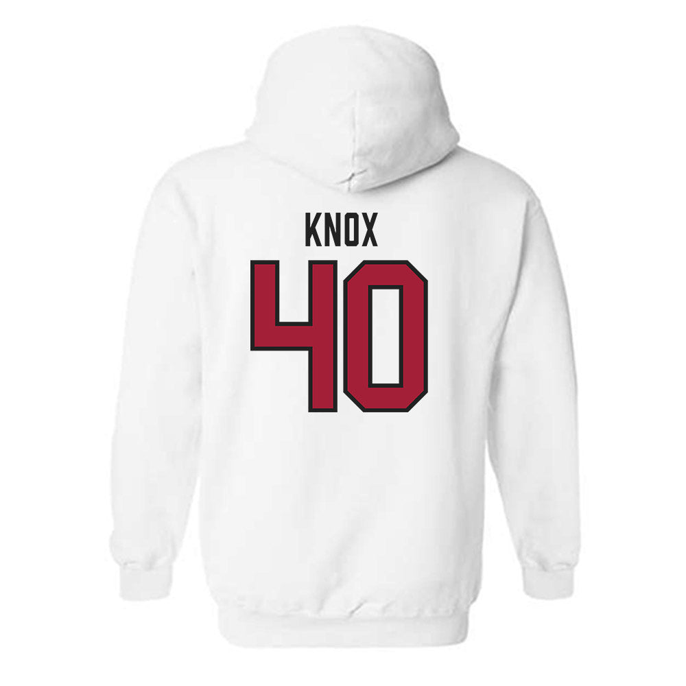 Alabama - Men's Basketball Alumni : Justin Knox - Hooded Sweatshirt Sports Shersey