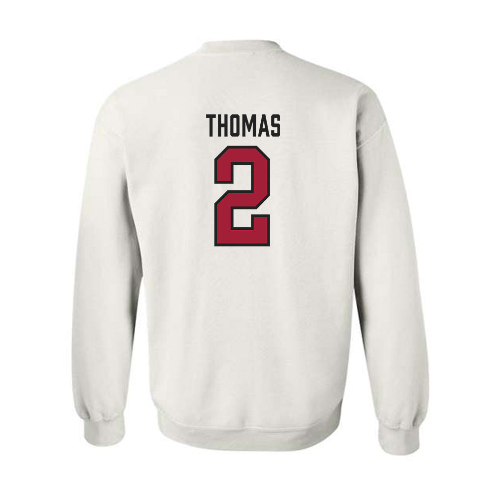 Alabama - Men's Basketball Alumni : Emmett Thomas - Crewneck Sweatshirt Sports Shersey