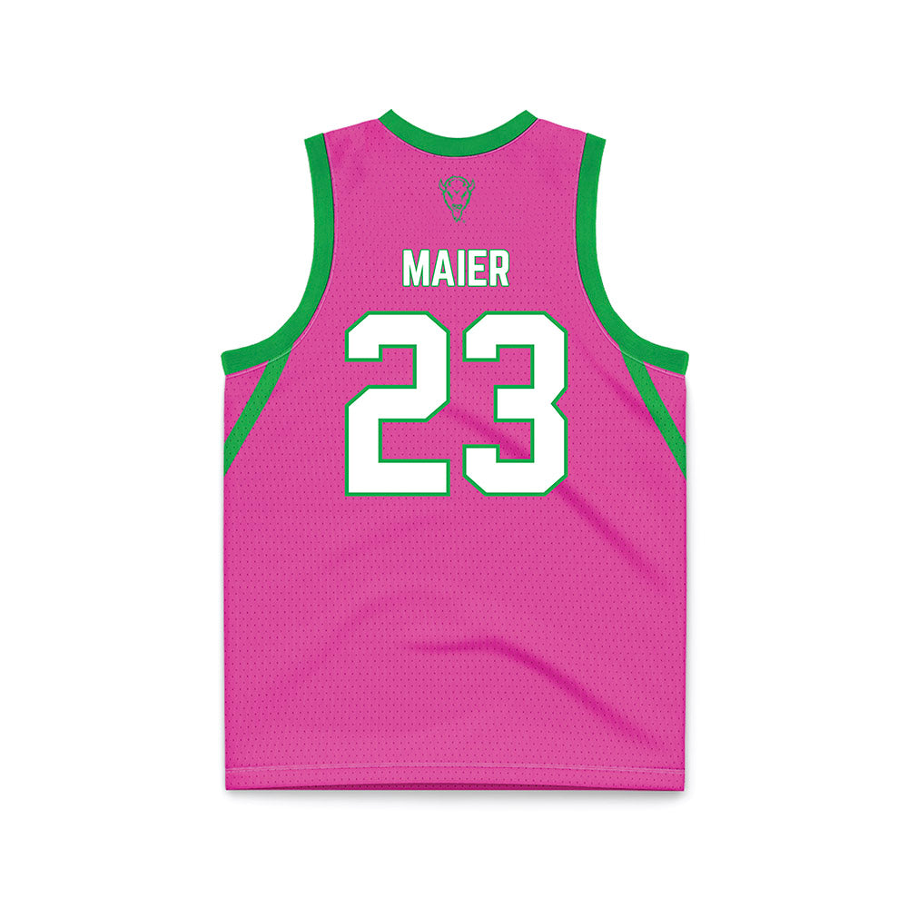 Marshall - NCAA Women's Basketball : Meredith Maier - Basketball Jersey Pink