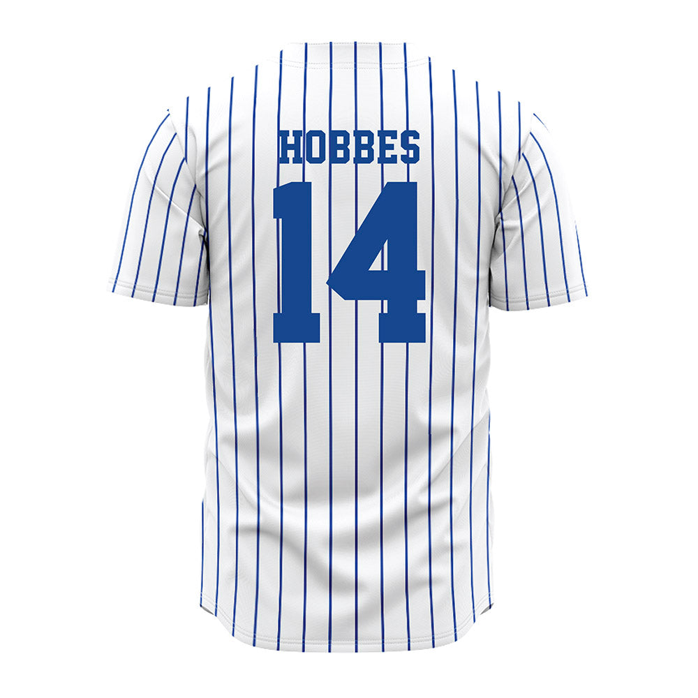 Seton Hall - NCAA Softball : Caroline Hobbes - Softball Jersey White Pinstripe