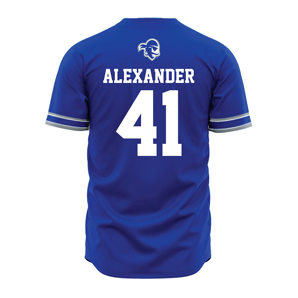 Seton Hall - NCAA Softball : Hannah Alexander - Softball Jersey Blue