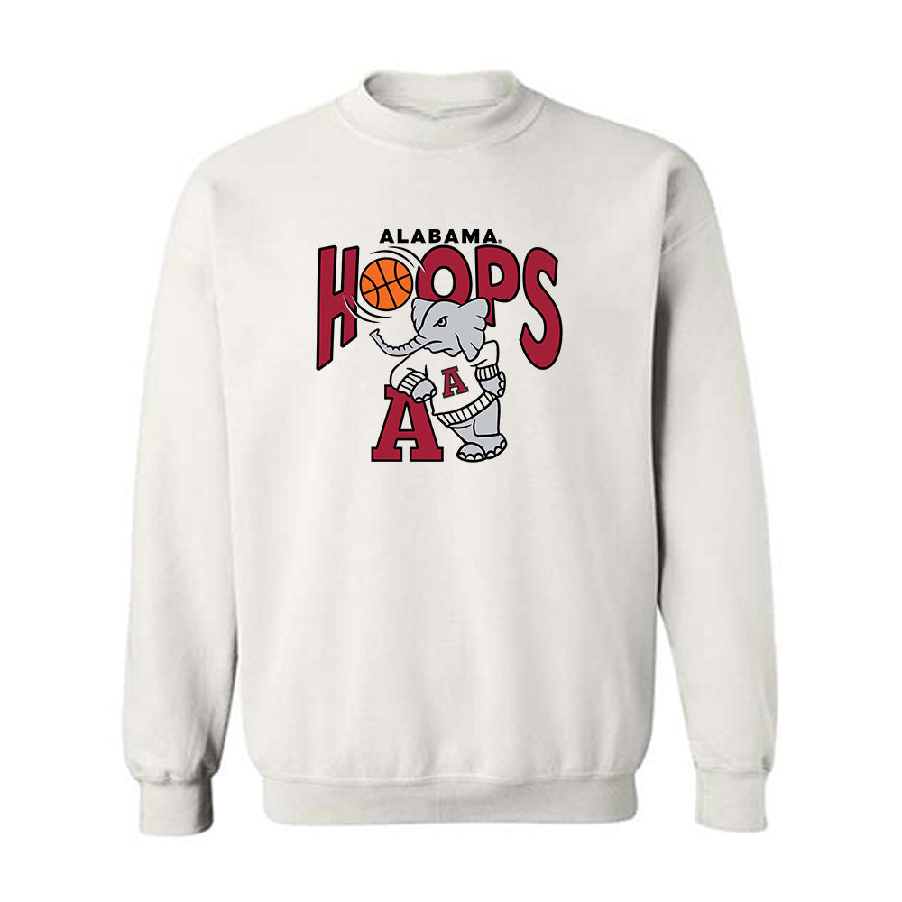 Alabama - NCAA Men's Basketball - Hoops Crewneck Sweatshirt