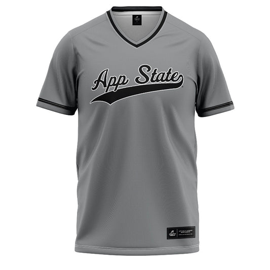 App State - NCAA Softball : Alannah Hopkins - Softball Jersey Grey
