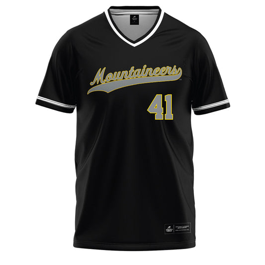 App State - NCAA Softball : Alannah Hopkins - Softball Jersey Black