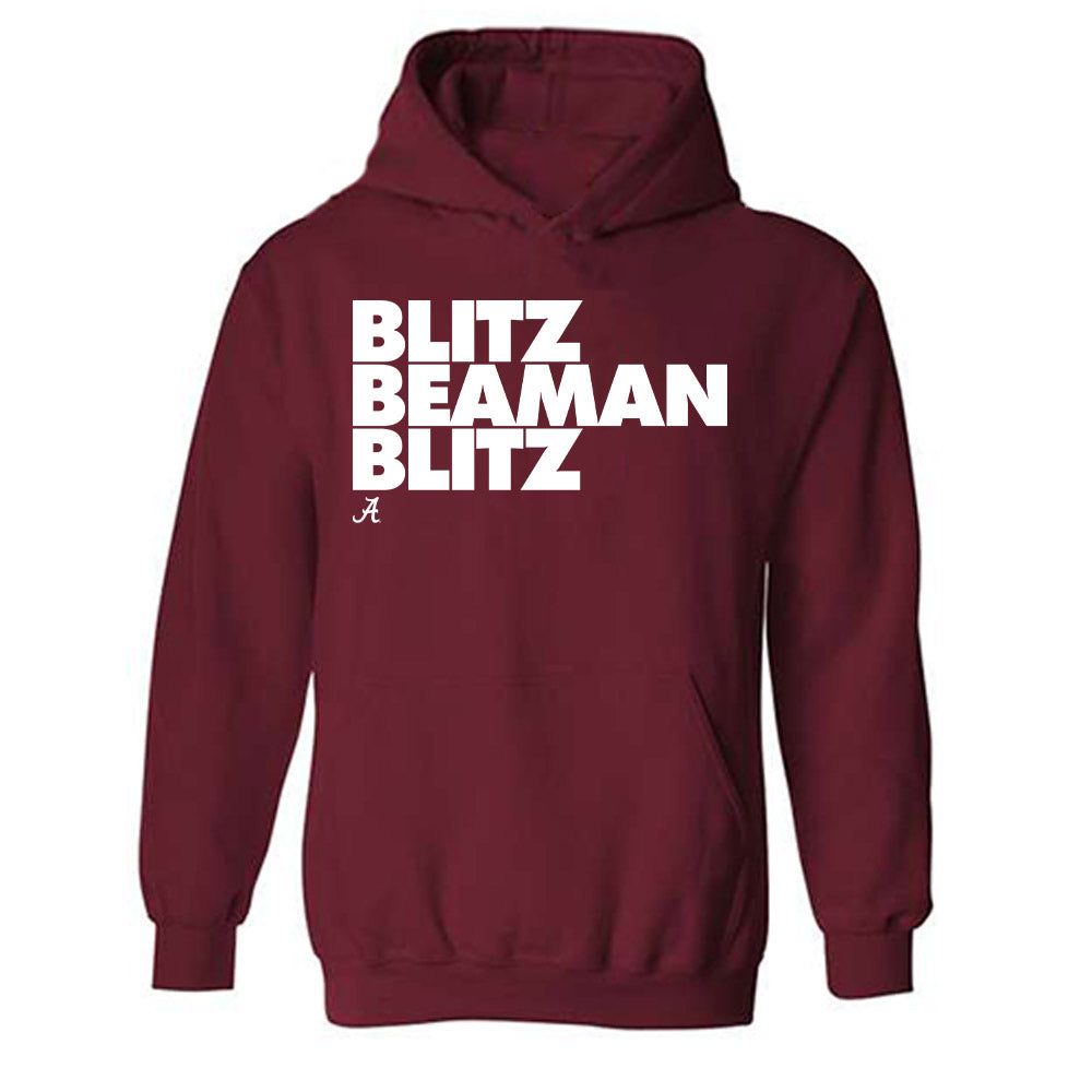 Alabama - NCAA Football : Jeremiah Beaman x Roll Tide Willie - Hooded Sweatshirt