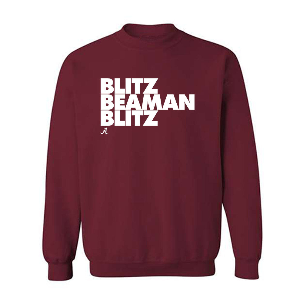 Alabama - NCAA Football : Jeremiah Beaman x Roll Tide Willie - Crewneck Sweatshirt