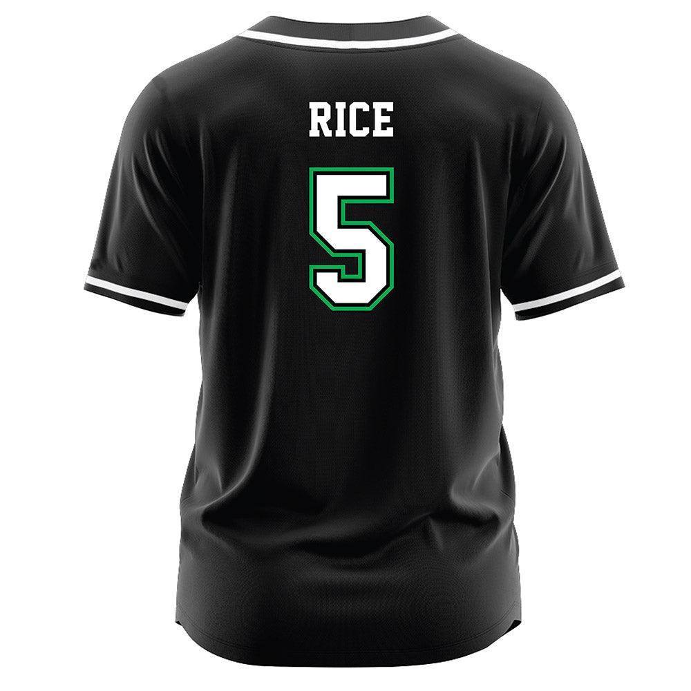 Marshall - NCAA Softball : Savannah Rice - Softball Jersey Black