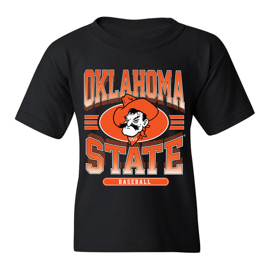 Oklahoma State - NCAA Baseball : Aaron Weber - Youth T-Shirt Classic Shersey