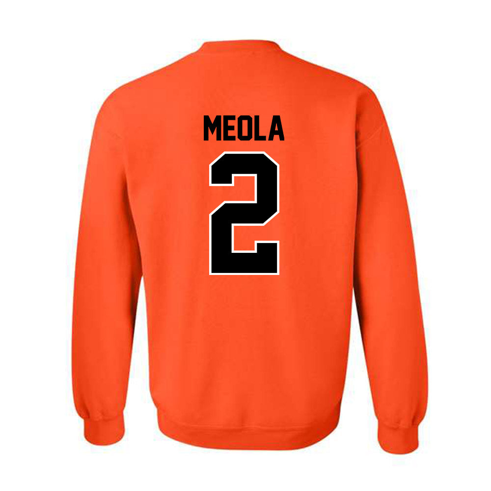Oklahoma State - NCAA Baseball : Aidan Meola - Crewneck Sweatshirt Classic Shersey