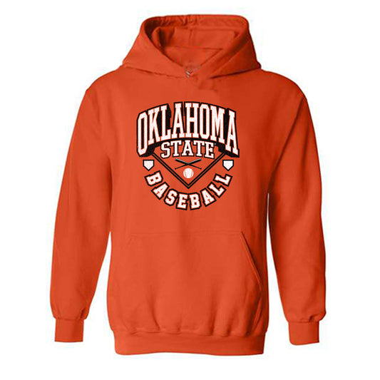 Oklahoma State - NCAA Baseball : Aaron Weber - Hooded Sweatshirt Sports Shersey