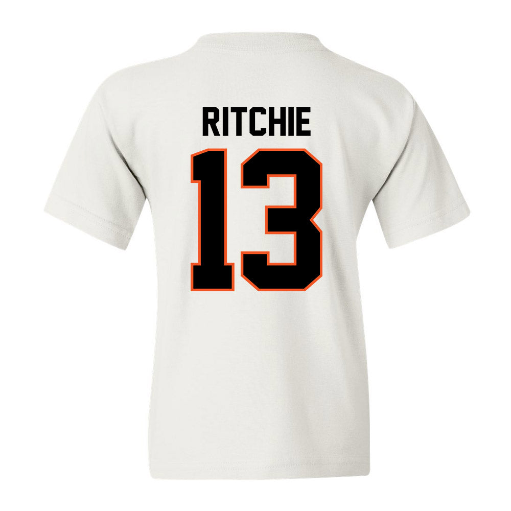 Oklahoma State - NCAA Baseball : Kollin Ritchie - Youth T-Shirt Sports Shersey