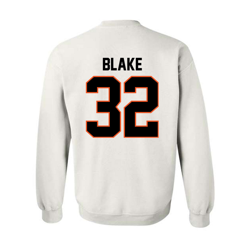 Oklahoma State - NCAA Baseball : Drew Blake - Crewneck Sweatshirt Sports Shersey