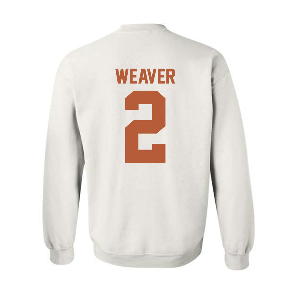 Texas - NCAA Men's Basketball : Chendall Weaver - Crewneck Sweatshirt Classic Shersey