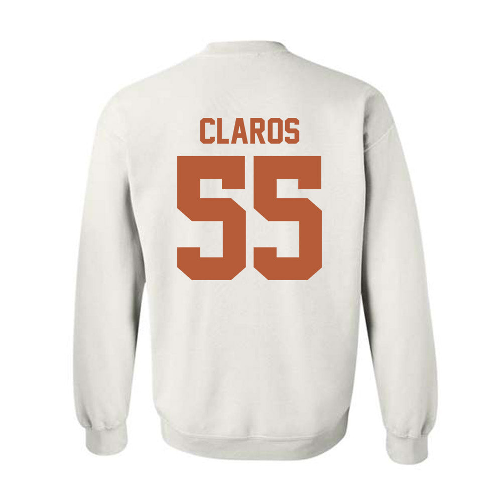 Texas - NCAA Women's Soccer : Sophia Claros - Crewneck Sweatshirt Classic Shersey