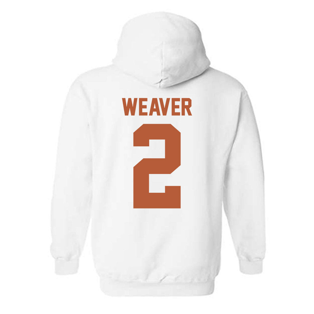 Texas - NCAA Men's Basketball : Chendall Weaver - Hooded Sweatshirt Classic Shersey