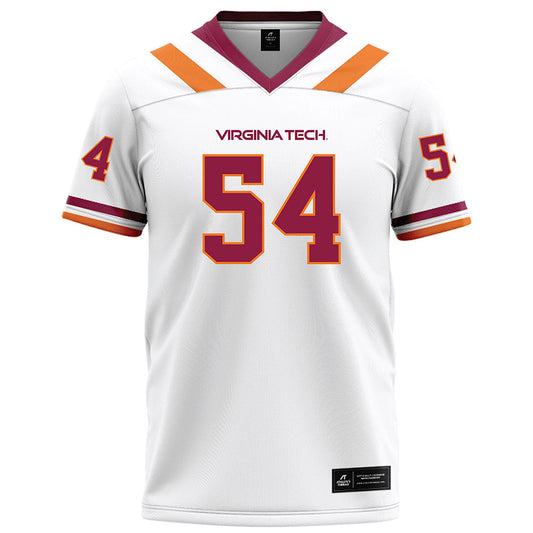 Virginia Tech - NCAA Football : Malachi Madison - Football Jersey White