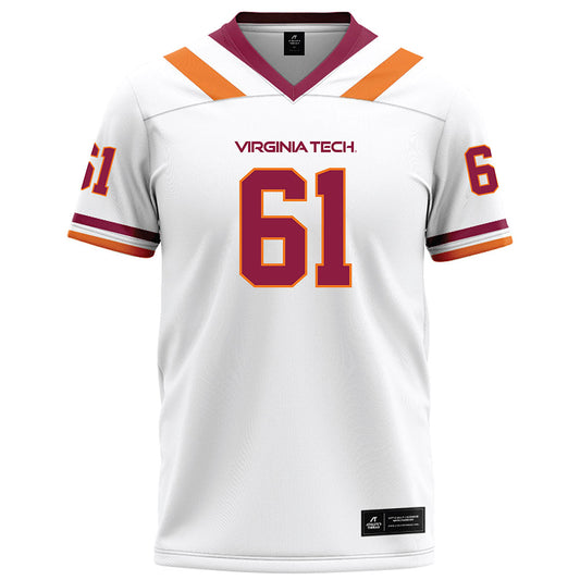 Virginia Tech - NCAA Football : Braelin Moore - Football Jersey White