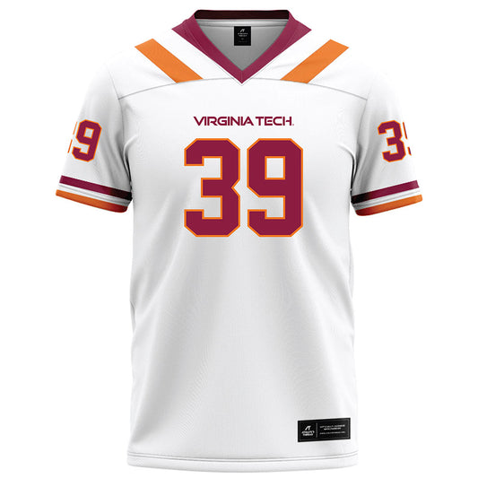 Virginia Tech - NCAA Football : Jorden McDonald - Football Jersey White