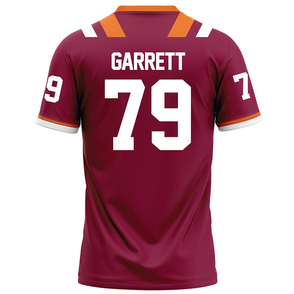 Virginia Tech - NCAA Football : Johnny Garrett - Football Jersey Maroon