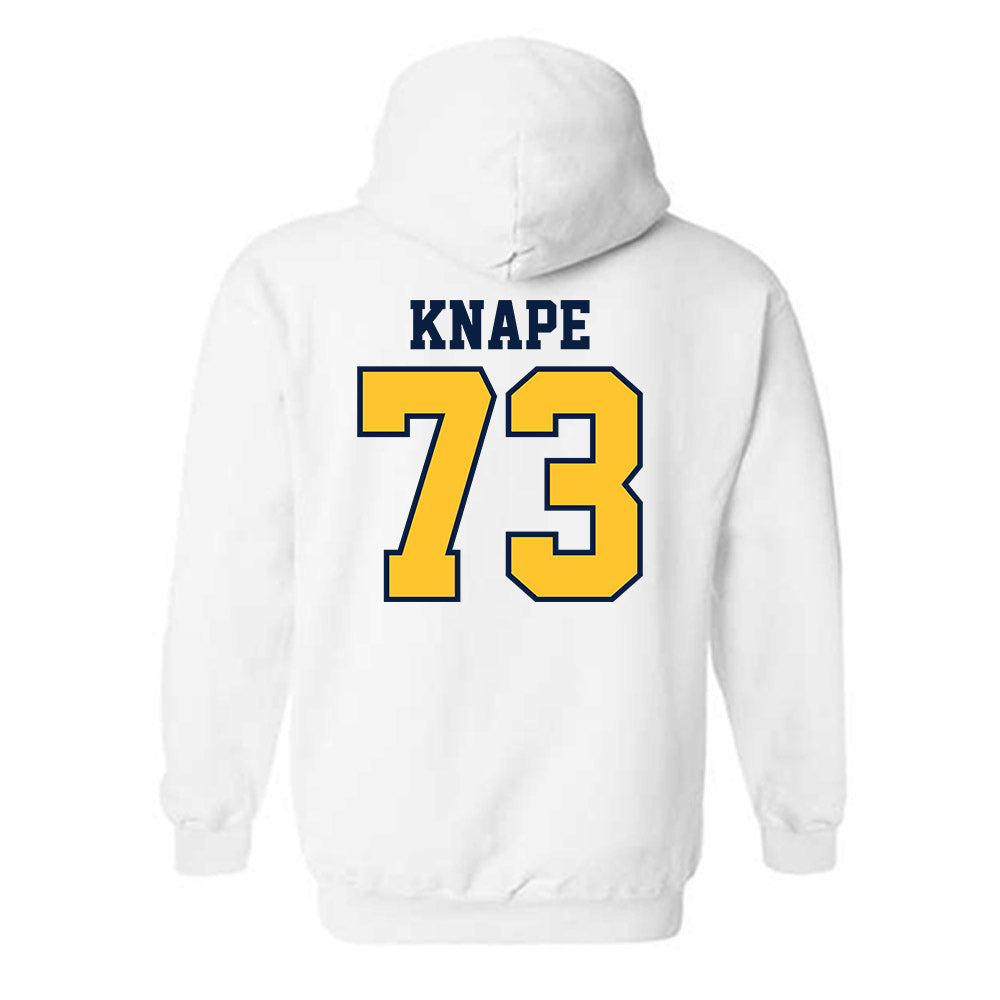 UC Berkeley - NCAA Football : Tyler Knape - Hooded Sweatshirt Sports Shersey