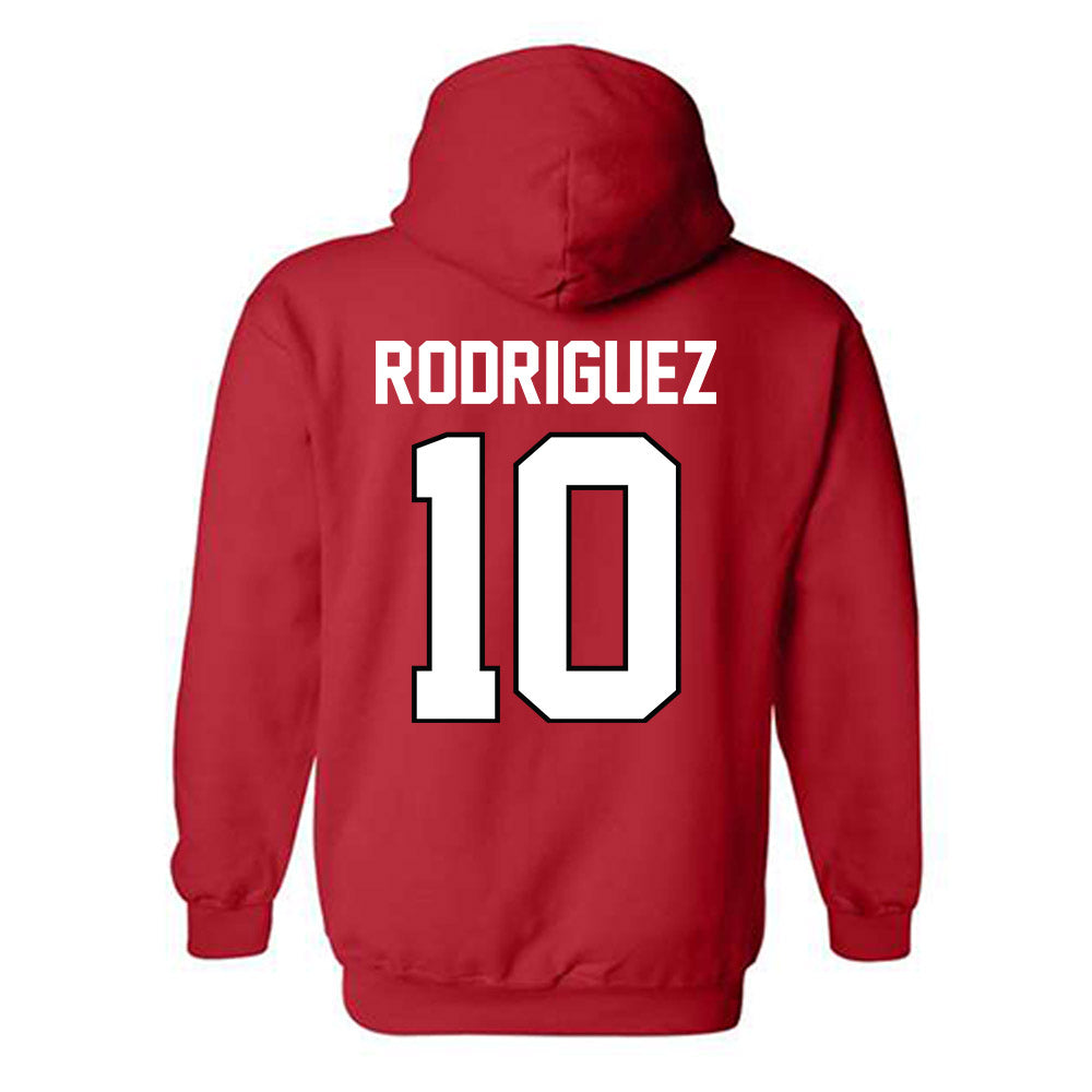 Texas Tech - NCAA Football : Jacob Rodriguez - Hooded Sweatshirt Classic Shersey