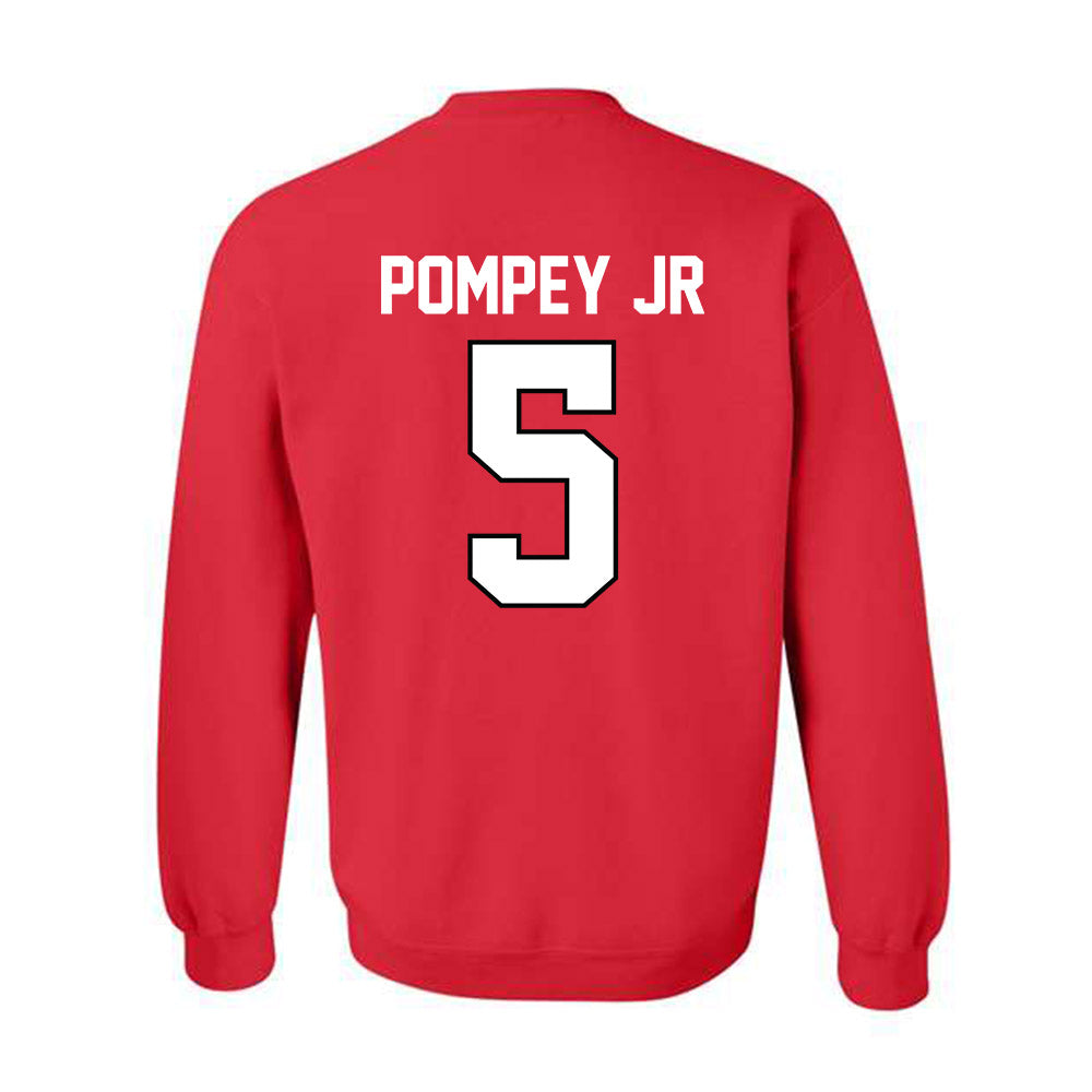 Texas Tech - NCAA Baseball : Timothy Pompey Jr - Crewneck Sweatshirt Classic Shersey