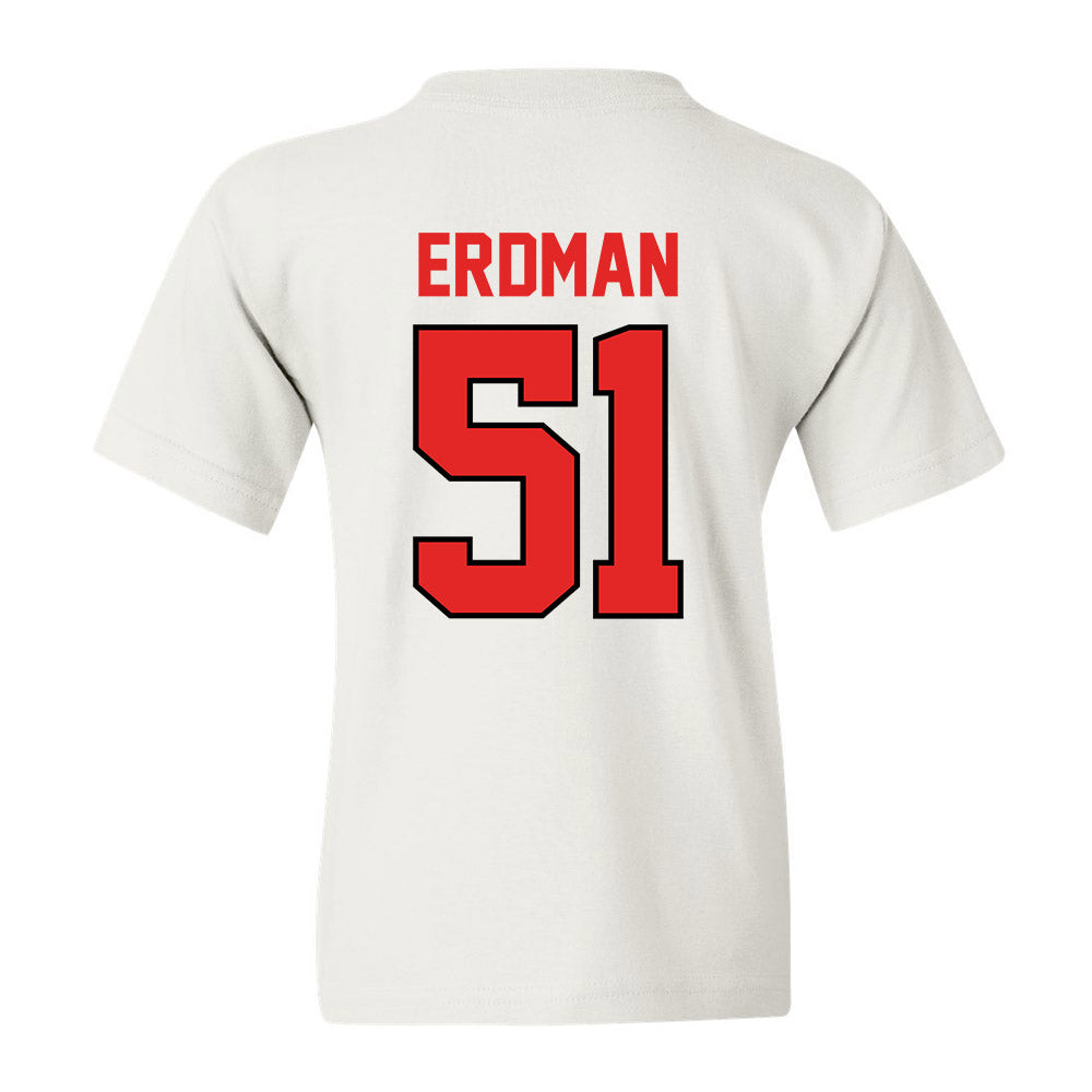 Texas Tech - NCAA Baseball : Zach Erdman - Youth T-Shirt Classic Shersey