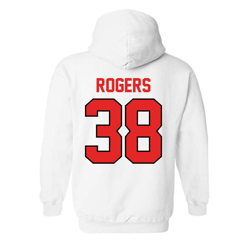 Texas Tech - NCAA Baseball : Jacob Rogers - Hooded Sweatshirt Classic Shersey