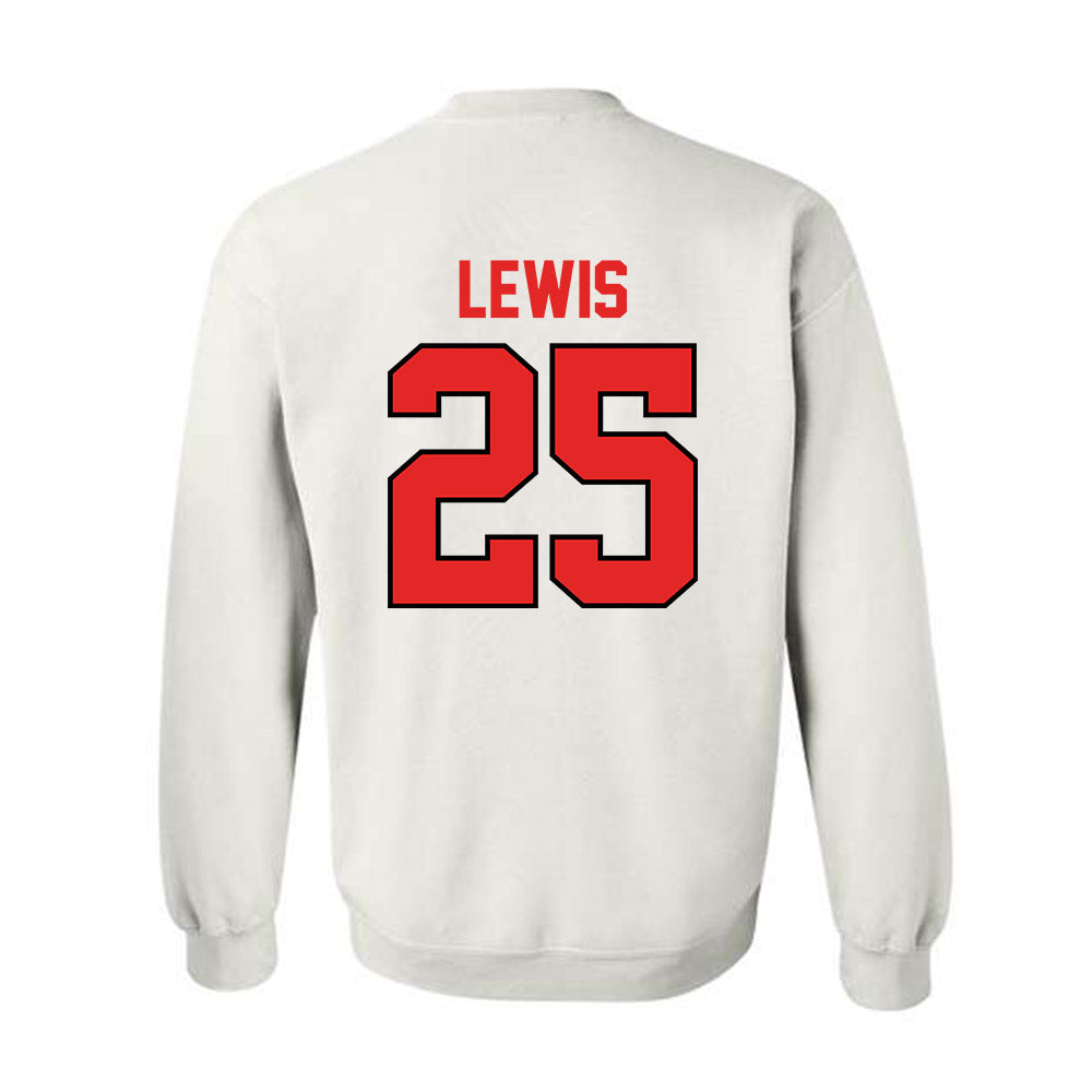 Texas Tech - NCAA Football : Chapman Lewis - Crewneck Sweatshirt Classic Shersey