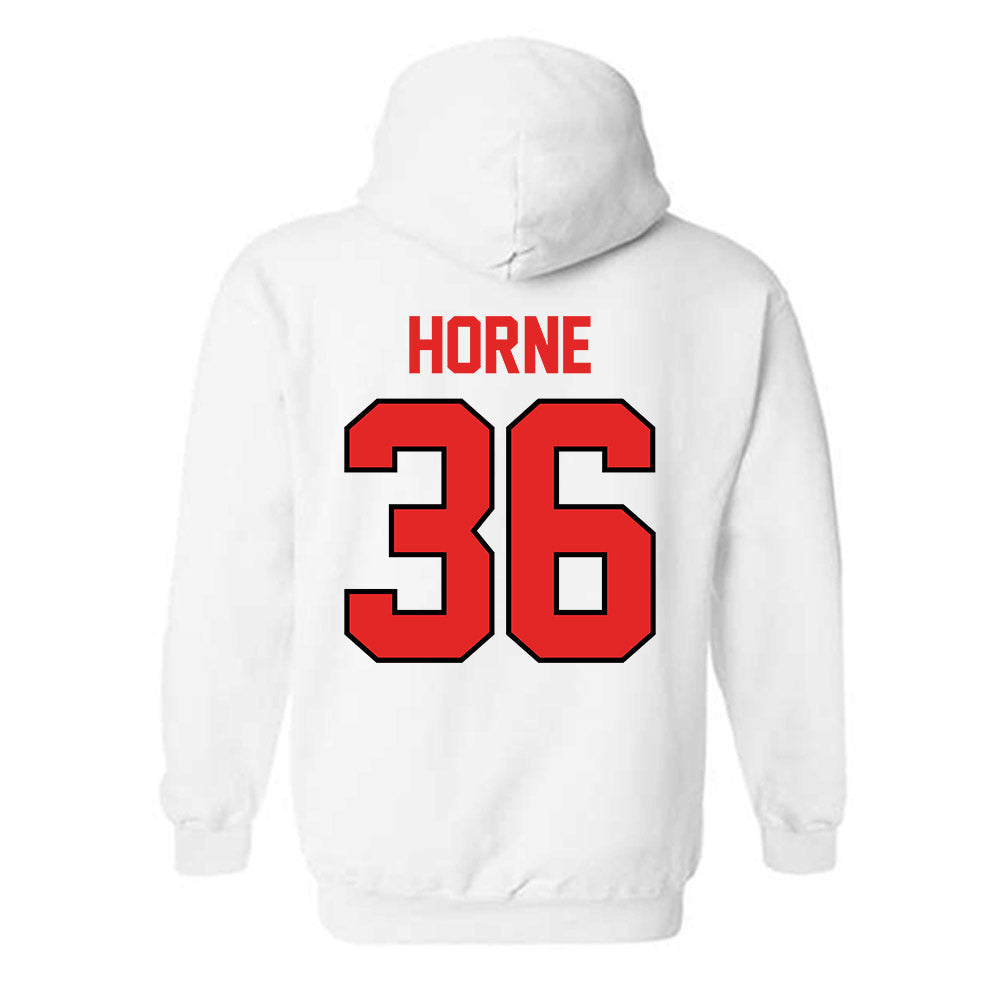 Texas Tech - NCAA Football : Justin Horne - Hooded Sweatshirt Classic Shersey