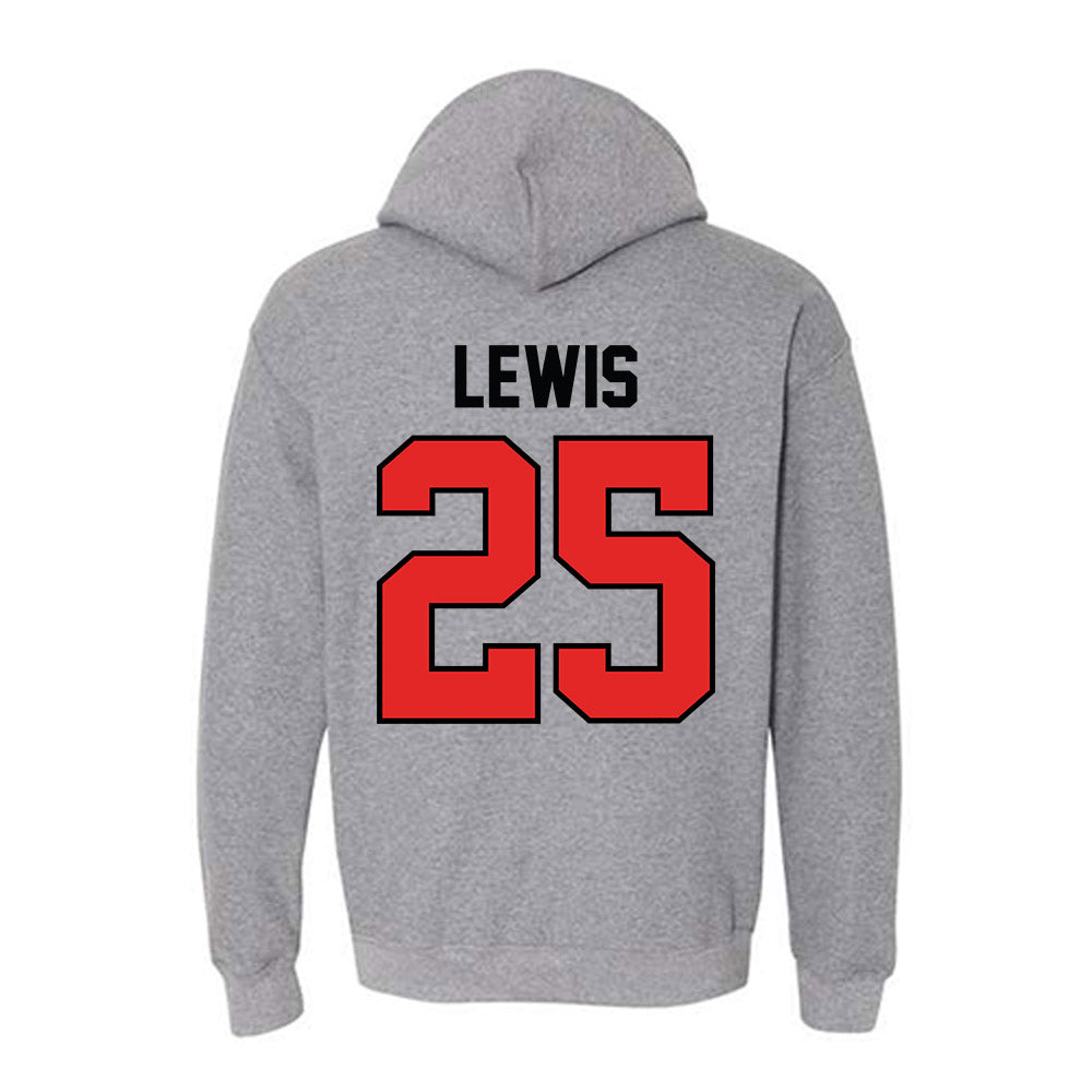 Texas Tech - NCAA Football : Chapman Lewis - Hooded Sweatshirt Classic Shersey