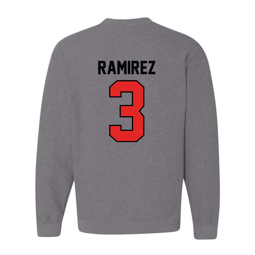 Texas Tech - NCAA Football : Bryce Ramirez - Crewneck Sweatshirt Classic Shersey