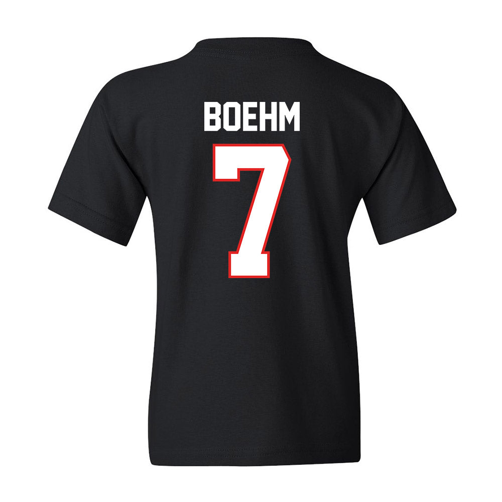 Texas Tech - NCAA Baseball : Garet Boehm - Youth T-Shirt Sports Shersey