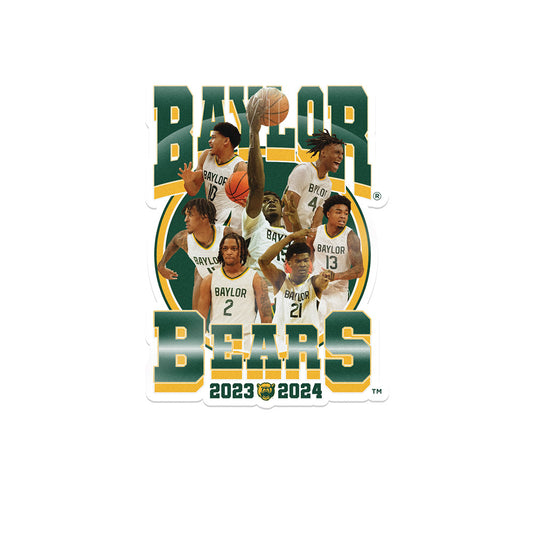 Baylor - NCAA Men's Basketball Official 2023 - 2024 Post Season Sticker