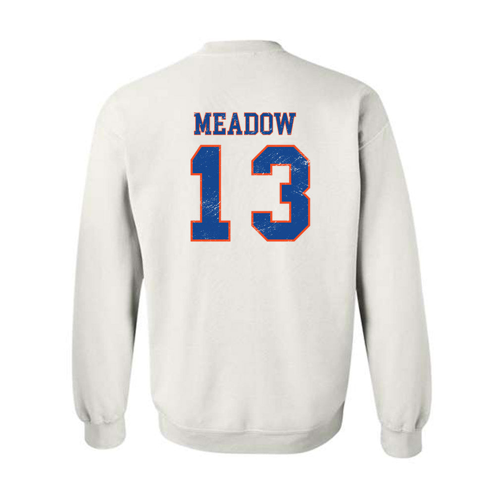 Boise State - NCAA Men's Basketball : Andrew Meadow - Crewneck Sweatshirt Sports Shersey