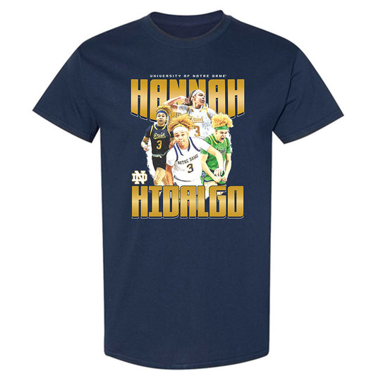 Notre Dame - NCAA Women's Basketball  :  Hannah Hidalgo - Official 2023 - 2024 Post Season  T-Shirt