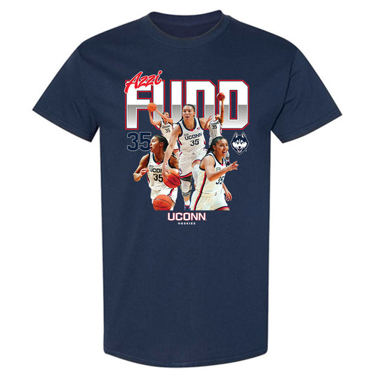 UConn - NCAA Women's Basketball : Azzi Fudd - Official 2023 - 2024 Post Season T-Shirt
